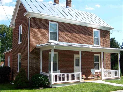 brick house and metal roof colors|shingle color for brick house.